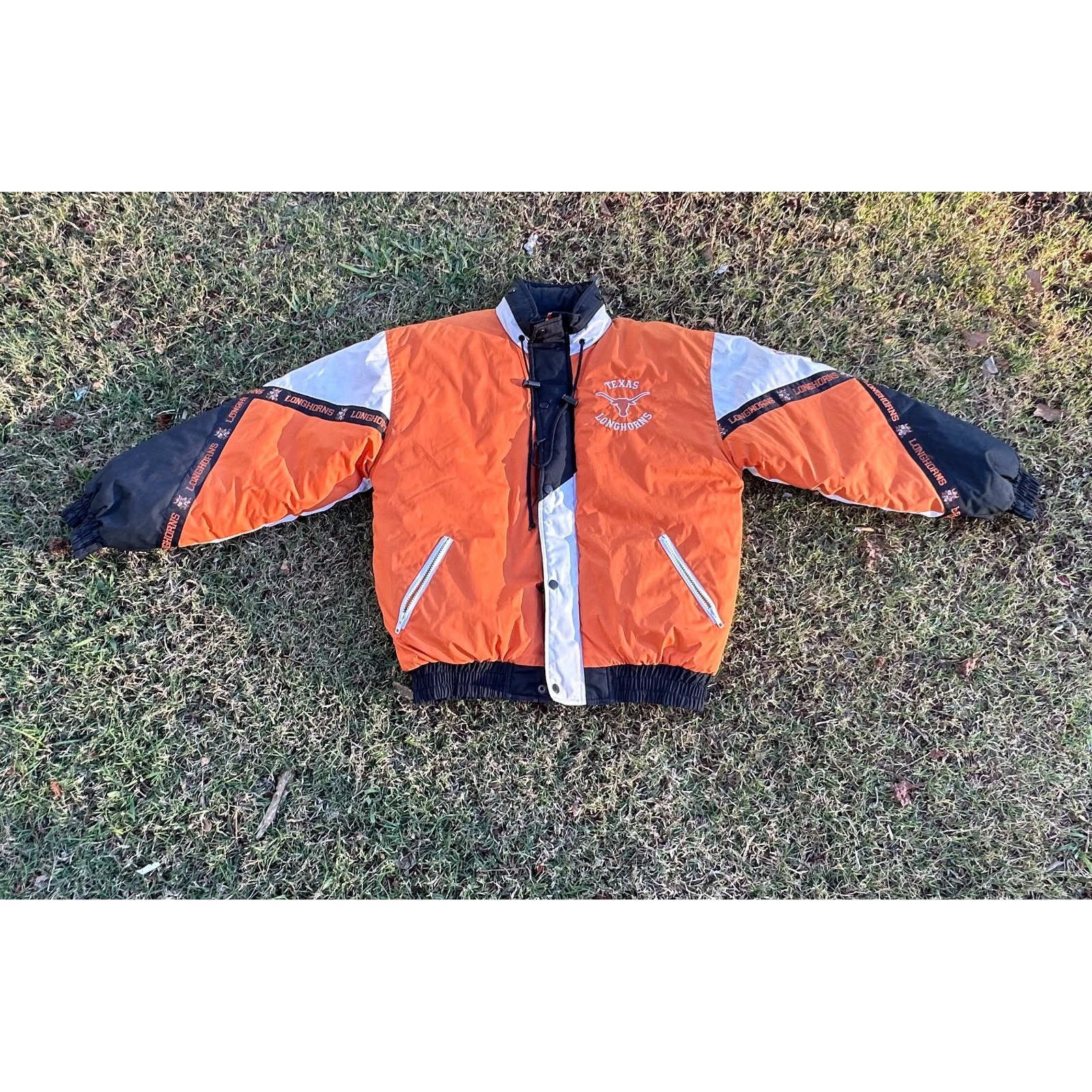 Vintage Texas Longhorns Pro Player 90s Puffer Jacket Men's Small